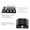 thumbnail image 2 of Bloque de fusibles 6 Way Blade Fuse Box Holder Standard Blade Fuse Blocks con Indicador LED 10Pcs Fu Romacci Bloque de fusibles, 2 of 7