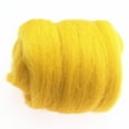thumbnail image 3 of 10g Roving Dyed Wet Felting Fiber Crafts - Light Green Dark Yellow, 3 of 6