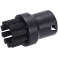 thumbnail image 3 of 4 Pack Replacement Round Cleaning Brushes For Karcher Sc1 Sc2 Sc3 Sc4 Sc5 Sc7 Steam Cleaner (Black), 3 of 3