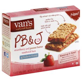 Van S Pb J Sandwich Bars Strawberry And Peanut Butter 5 Ct
