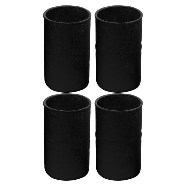 2 pares de muñequeras, muñequeras de compresión, muñequeras elásticas finas para mujeres y hombres, negro, talla S