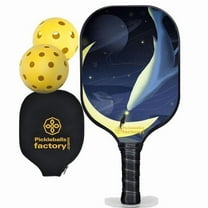 Best Pickleball Paddle - Whale Fall Pro Pickleball Paddles, Outdoor Pickle Balls Pickleball Connect, Glassfiber Graphite