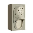 thumbnail image 3 of Unisex Garden Clogs Non Beach Pool Slippers Quick Dry on Sandals (Khaki 42=42-43), 3 of 3