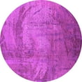 thumbnail image 1 of Ahgly Company Indoor Round Oriental Pink Industrial Area Rugs, 8' Round, 1 of 4