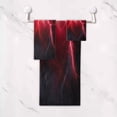 thumbnail image 5 of Coolnut Red Lightning Towels Absorbent Bath Towels Set Soft & Comfortable Towel Set for Home Hotel Decor, 3 Piece Washcloth Gift, 5 of 7