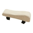 thumbnail image 1 of Silla de oficina con codos acolchados, mate y fácil de limpiar, que no pasa a una transición Beige, 1 of 9