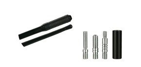 Metra 44-RM1R Universal Black Conductive Rubber Replacement Mast W/ 4 Studs New