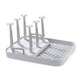 thumbnail image 2 of Estante de secado de tazas, escurridor de vasos, con capacidad para 6 tazas, escurridor de tazas de té. Gris, 2 of 9