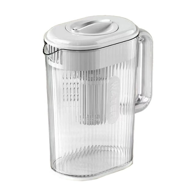 Glass Tea Cups,Glass Tea Kettle Household Cold Water Kettle High Temperature Large Capacity Household Cold Water Cup Refrigerator Herbal Tea Pot Pot Beverage Barre Hot Water Kettle