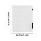 thumbnail image 2 of Fiudx Ofertas y liquidaciones Caja de almacenamiento transparente Caja de plástico transparente para documentos, papel, archivador, 2 of 2