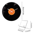 thumbnail image 3 of Sunset Vinyl Record Wall Clock Upscale Ornament Vintage Clock Living Room Ambiance Wall Clock Clock Clock, 3 of 6