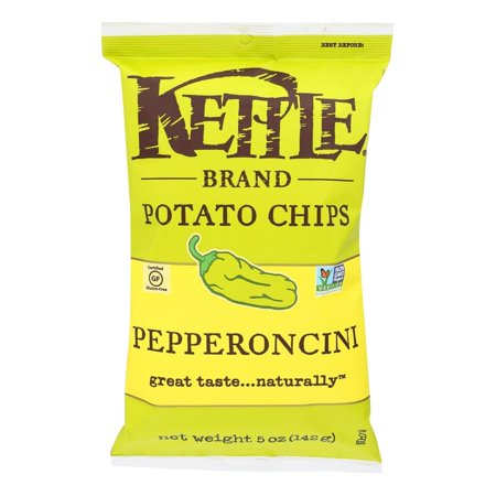 Kettle Pepperoncini Chip 5 Oz (Pack Of 15)