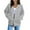 Light Gray -GI09, variant on Lumtrix Zip Up Hoodie Women Y2k Oversized Sweatshirt Casual Long Sleeve Jackets Light Weight Fall Winter Fashion Hoodies with Pockets Beige 2XL