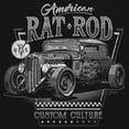thumbnail image 3 of American Rat Rod Long Sleeve T-shirt Hot Rod Custom Culture Route 66 1930s Classic Car Vintage Rusty Cars Garage, 3 of 7