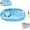 L, variant on Thickened Cat Water Mat, 2026 Upgraded Thickened Water Sensor Play Mat for Pets, Cats & Dogs, Interactive Cat Play Mat with Fish Toys for Indoor Cats to Exercise&Hunting,M