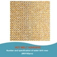 thumbnail image 3 of Langgg Crystal Rhinestone Ribbon Clothing Accessories Sticker Convenient Using Present Decoration Sheet with Shine Appearance Exquisite gold yellow 6 hot melt glue, 3 of 6