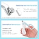 thumbnail image 5 of Cortaúñas y cortaúñas para gatos, cortaúñas con luz LED para perros y gatos, tijeras de uñas para perros y gatos con cierre de seguridad para gatitos, perros pequeños, 5 of 5