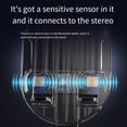 thumbnail image 2 of Ruiboury Adjustable Angle Bluetooth Speaker Holder For And Phones Automatically Connects Black, 2 of 6