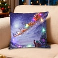 thumbnail image 6 of Hometravel LED Christmas Pillows, Flashing and Steady Light Modes Printed Pillow Covers, Holiday Light-Up Cushions for Sofa Decor, Festive Glowing Pillows for Home Decor, 6 of 6