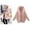 Pink, variant on Vinsonshop Fuzzy Cardigan Winter Cardigan for Women Hooded Cardigan for Women Fleece Cardigans for Women Fluffy Cardigan Sherpa Cardigan Open Front Cardigan for Women Green L