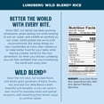 thumbnail image 5 of Lundberg Family Farms - Wild Blend Rice, Bulk Rice, Pantry Staple, Great for Cooking, Versatile, Rich Color, Full-Bodied Flavor, Whole Grain, Non-GMO, Gluten-Free, Vegan, Kosher (25 lb), 5 of 7