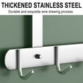thumbnail image 4 of CasaChic Door Hook, 304 Stainless Steel Heavy Duty Organizer, No Assembly Required, Space Saving for Coats, Towels, Clothes & Wreath, Hang on Door for Home, 4 of 9