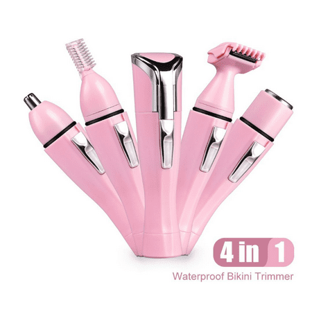 Electric Women Shaver 4 In 1 Bikini Groomer Bikini Trimmer Nose