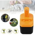 thumbnail image 3 of 【2 Packs 3.6Ah 18V】3600mAH Ni-Mh Replacement Battery for Ryobi 18V Battery P100 P101 ABP1801 ABP1803 BPP1820 Compatible with Ryobi Battery 18 Volt Tools 130224028 130224007 Cordless Power Tools, 3 of 4