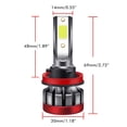 thumbnail image 2 of Faro Led Azul Hielo Para Coche 8000K Luz Antiniebla Azul Hielo Brillante Luz Diurna Impermeable Speravity VI012107-04, 2 of 6
