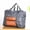 Orange, variant on New foldable waterproof travel luggage bag, large capacity luggage storage bag, boarding luggage travel handbag, suitable for bu