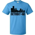 thumbnail image 3 of Inktastic Detroit Skyline Grunge T-Shirt, 3 of 5