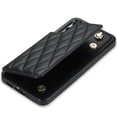 thumbnail image 2 of Wallet Cover for Samsung Galaxy S23, with Wrist Strap Card Holder Magnetic Snap Back PU Leather Credit Card Slots Stand Classic Phone Case Cover for Samsung Galaxy S23, Black, 2 of 7