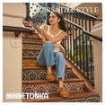 thumbnail image 6 of Minnetonka Women's Buckle Clog, Brown, Size 10, 6 of 6