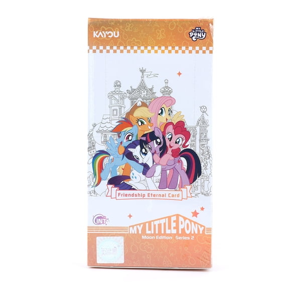 KAYOU Card Booster Pack - My Little Pony Friendship Eternal Collection Trading Cards Moon Edition Series 2
