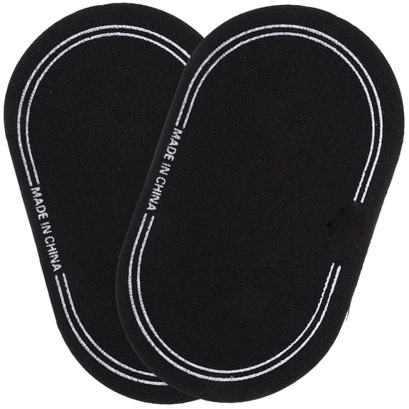 STRANDCHIC 2Pcs Drum Kit Supplies Protective Drum Sticker with Durable Material and Reusable Features Black