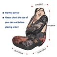 thumbnail image 3 of Yiaed Moonlit Crow Blossoms Print Car Seat Covers,Universal Auto Seats Protector Fits for Car,SUV Sedan,Truck,Automotive Seat Covers & Accessories, 3 of 5