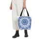 thumbnail image 5 of Balery Blue Watercolor Bolsa de Hombro con Diseño, Bolsa Grande y Duradera, Bolsa Versátil para Compras, 5 of 6