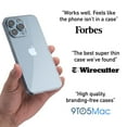 thumbnail image 3 of totallee Thinnest Clear iPhone 13 Pro Case, Thin Cover Ultra Slim Minimal - Transparent Case for iPhone 13 Pro, 3 of 6