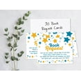 thumbnail image 3 of Inkdotpot 30Gender Neutral Twinkle Twinkle Little Star Baby Shower Book Request Cards Bring A Book Instead Of A Card Baby Shower Invitations Inserts Games, 3 of 6