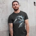 thumbnail image 6 of GOSMITH Midnight Moon Wolf Shirt Men's Graphic Tees black, 6 of 6