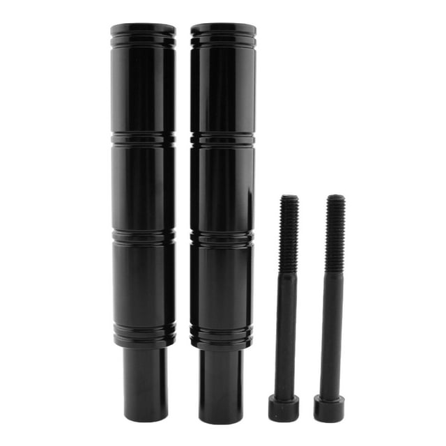 Soporte para faro delantero de motocicleta 2 uds shamjiam Negro Abrazaderas para faros delanteros