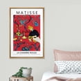 thumbnail image 3 of PixonSign Framed Canvas Print Wall Art Henri Matisse The Red Flower Room Nature Wilderness Illustrations Fine Art Rustic Scenic Relax/Calm Colorful for Living Room, Bedroom, Office - 16"x24" Natural, 3 of 5