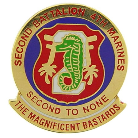 U.S.M.C. 2nd Battalion 4th Marines Pin 1