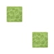 thumbnail image 4 of Bewildely Posavasos para taza, alfombrilla de mesa, lavable, para el hogar, protector de mantel, verde Verde 2piezas Bewildely CBP302888, 4 of 5