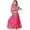 1-Hot Pink1176, variant on Girls Belly Dance Co_Stume Stage Performance Party Dancewear Outfits, Sizes 5-7