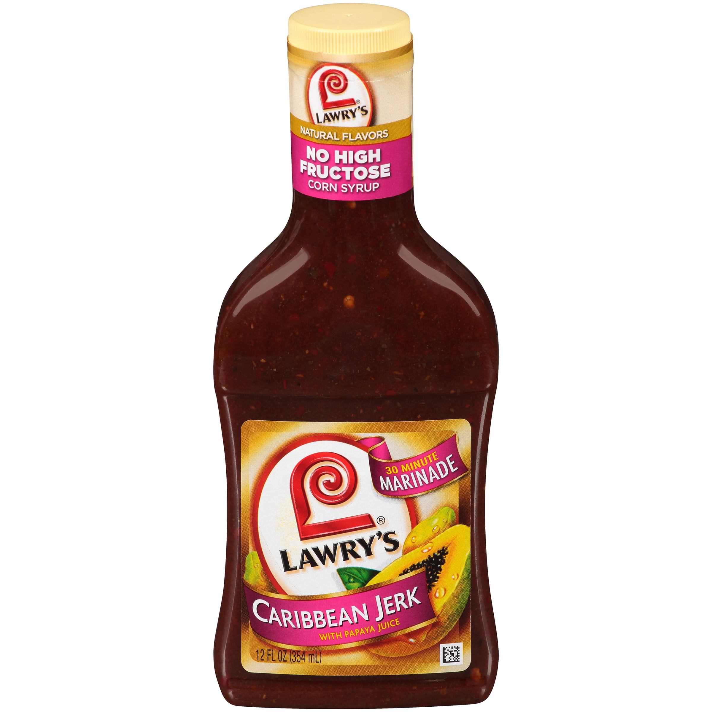 Lawry&amp;#39;s Caribbean Jerk With Papaya Marinade, 12 fl oz - Walmart.com