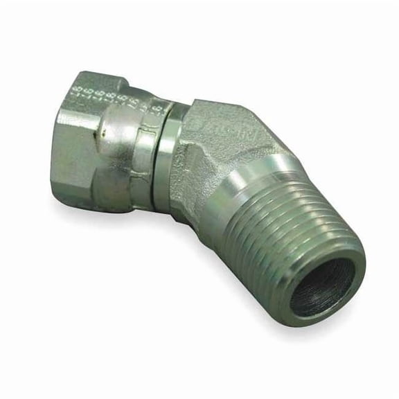 Eaton Aeroquip Adpt, MNPT-FNPSM, 1/4-18, El 2049-4-4S