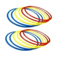 thumbnail image 2 of Anillos de entrenamiento de agilidad, equipo de Fitness portátil, multiusos, resistente, para exteriores, para adultos, , entrenador de fútbol , 30cm 12 Piezas, 2 of 8
