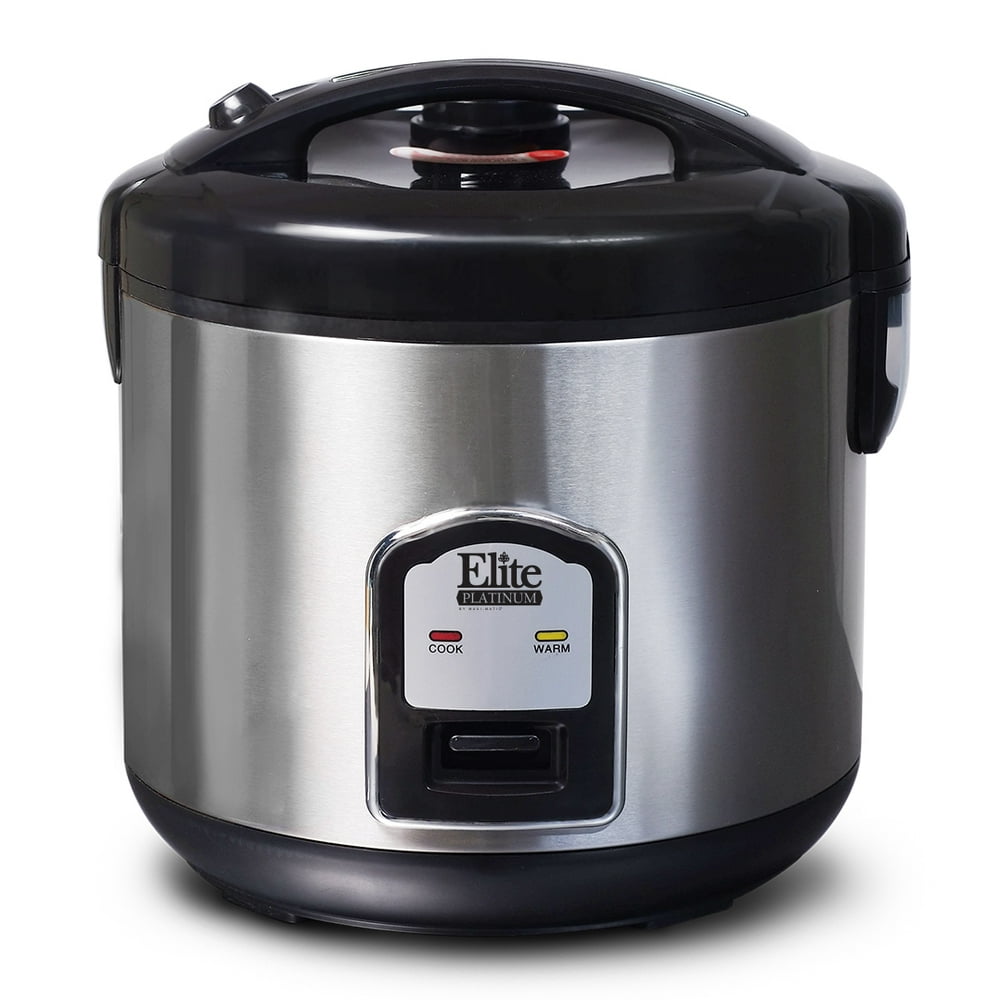MaxiMatic 10Cup Rice Cooker, Stainless Steel