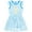 Cinderella, variant on Disney Frozen Elsa Big Girls Romper and Skirt